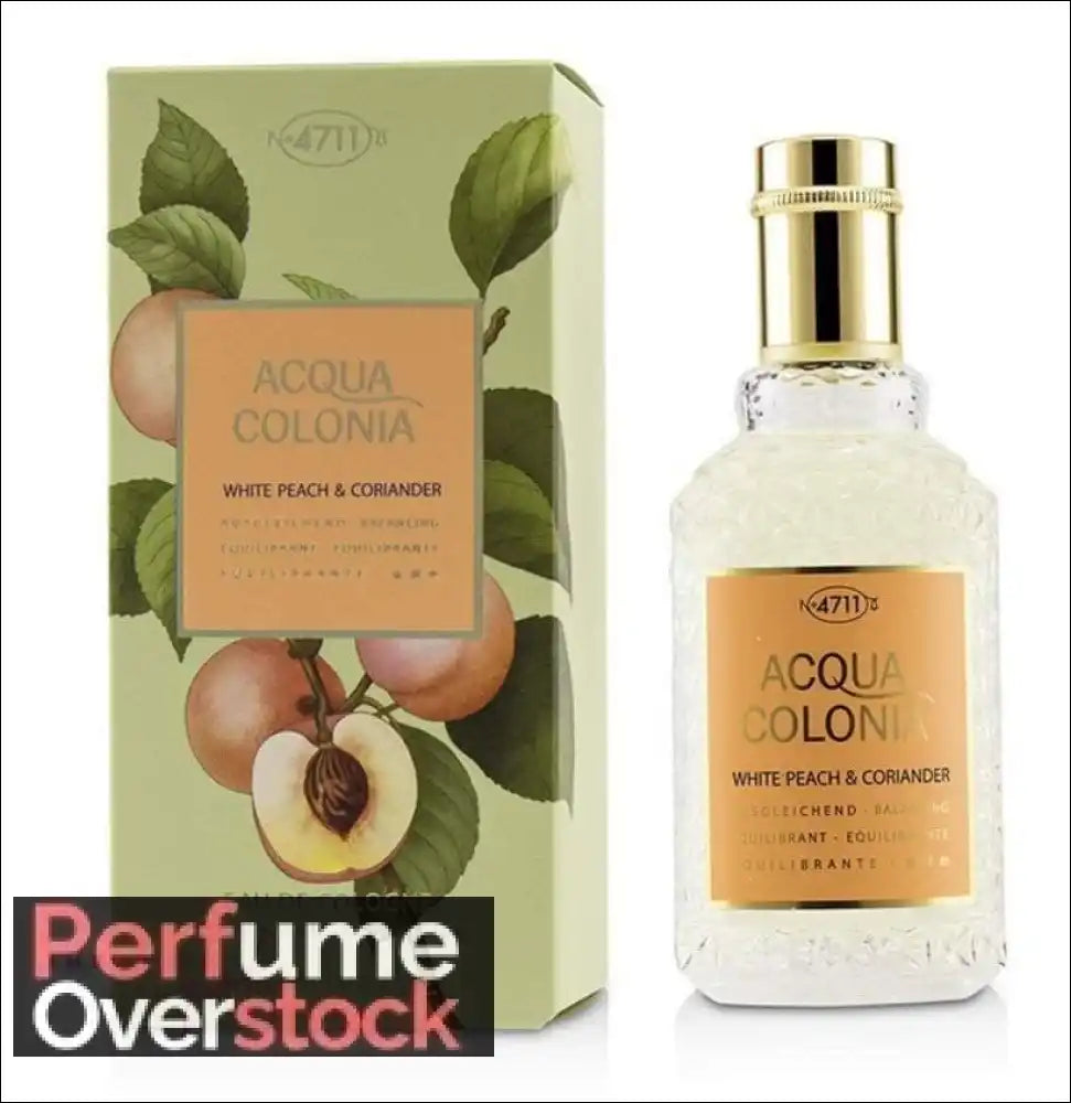 4711 Acqua Colonia White Peach And Coriander Eau De Cologne 50ml - Eau de Cologne