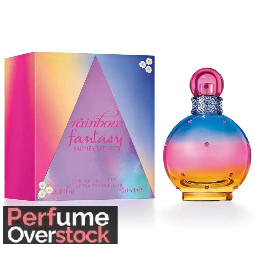 Britney Spears Rainbow Fantasy Eau de Toilette 3.4oz (100ml) Spray - Eau de Toilette