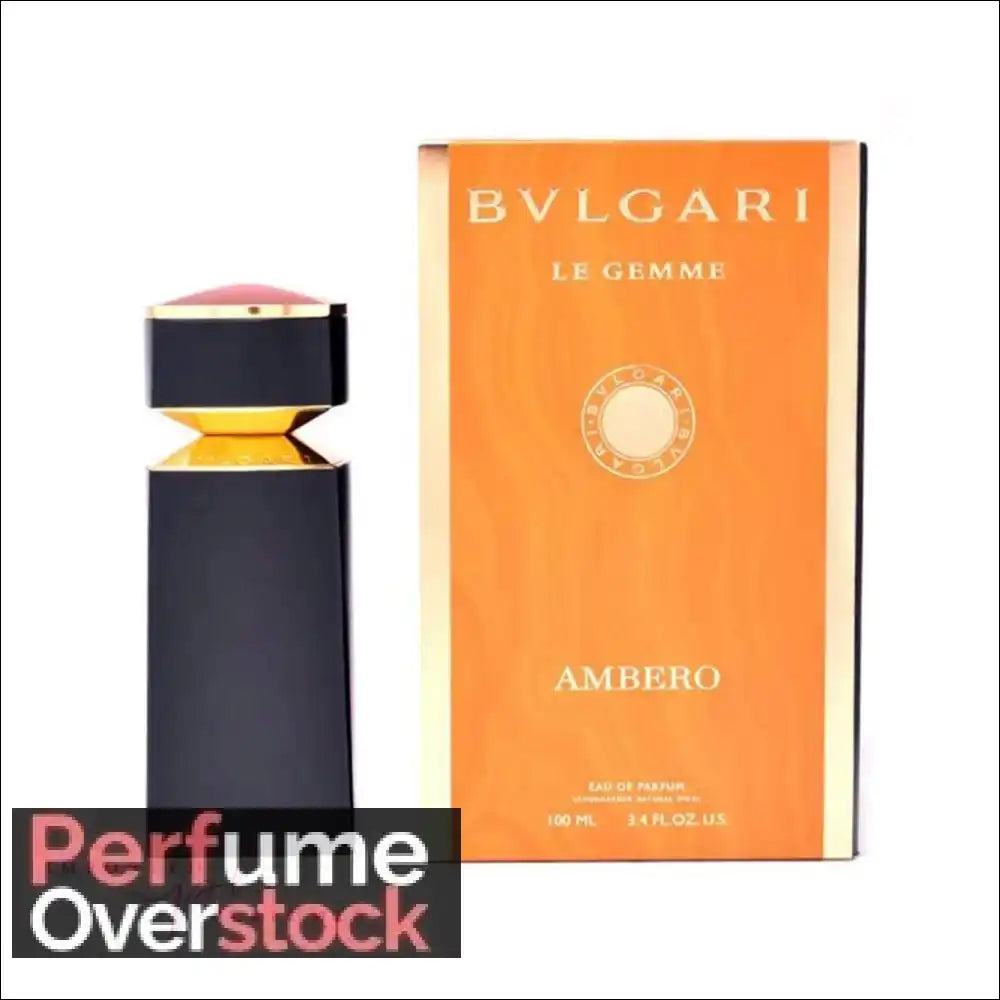 Bvlgari Le Gemme Men Ambero Eau De Parfum Spray 3.4 For Men - Eau de Parfum