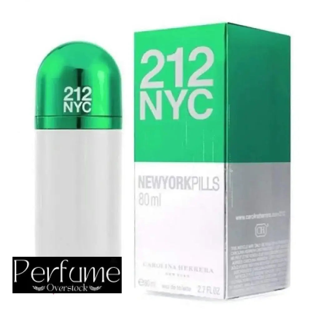 Carolina Herrera 212 NYC Pills Green EDT 80ml Women