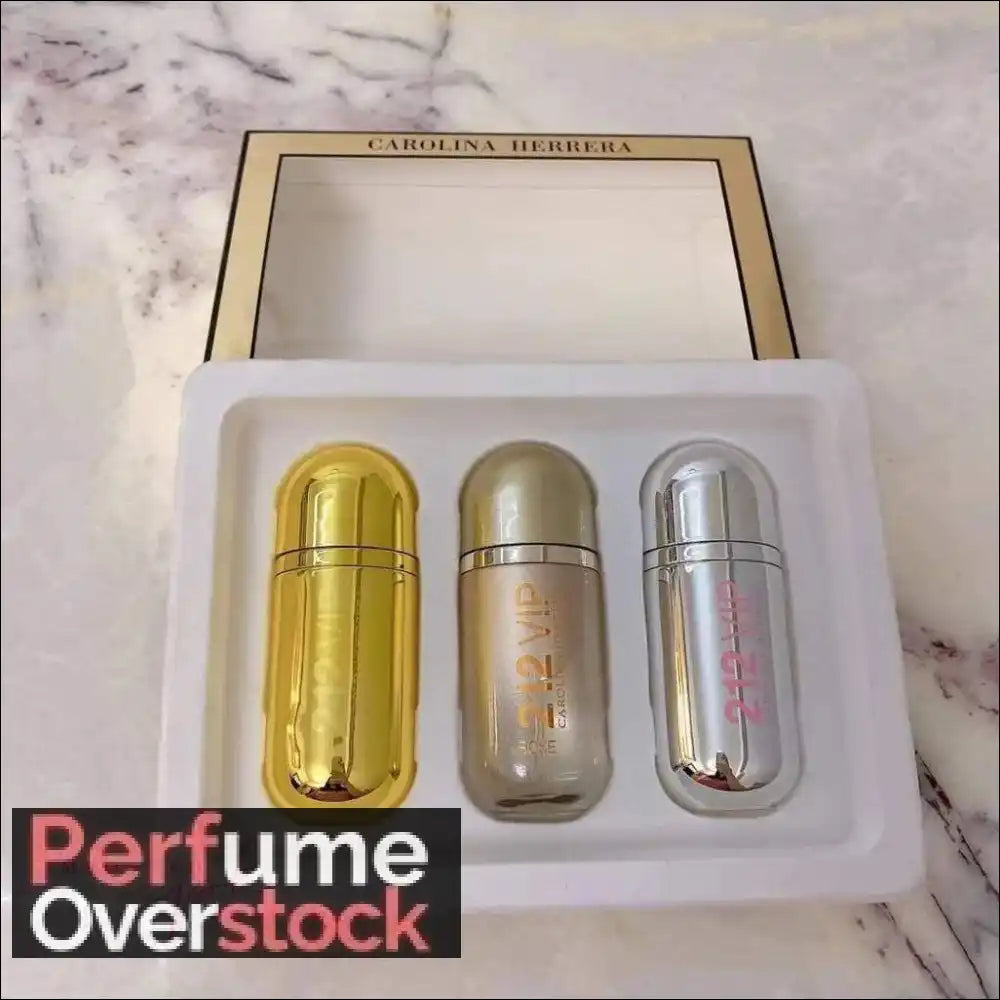 Carolina Herrera 212 Vip 3 in 1 Perfume Gift Set For Women - Perfume Set
