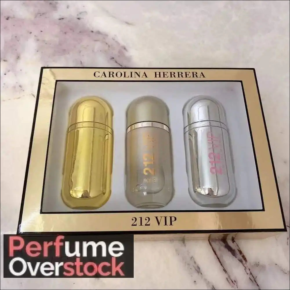 Carolina Herrera 212 Vip 3 in 1 Perfume Gift Set For Women - Perfume Set