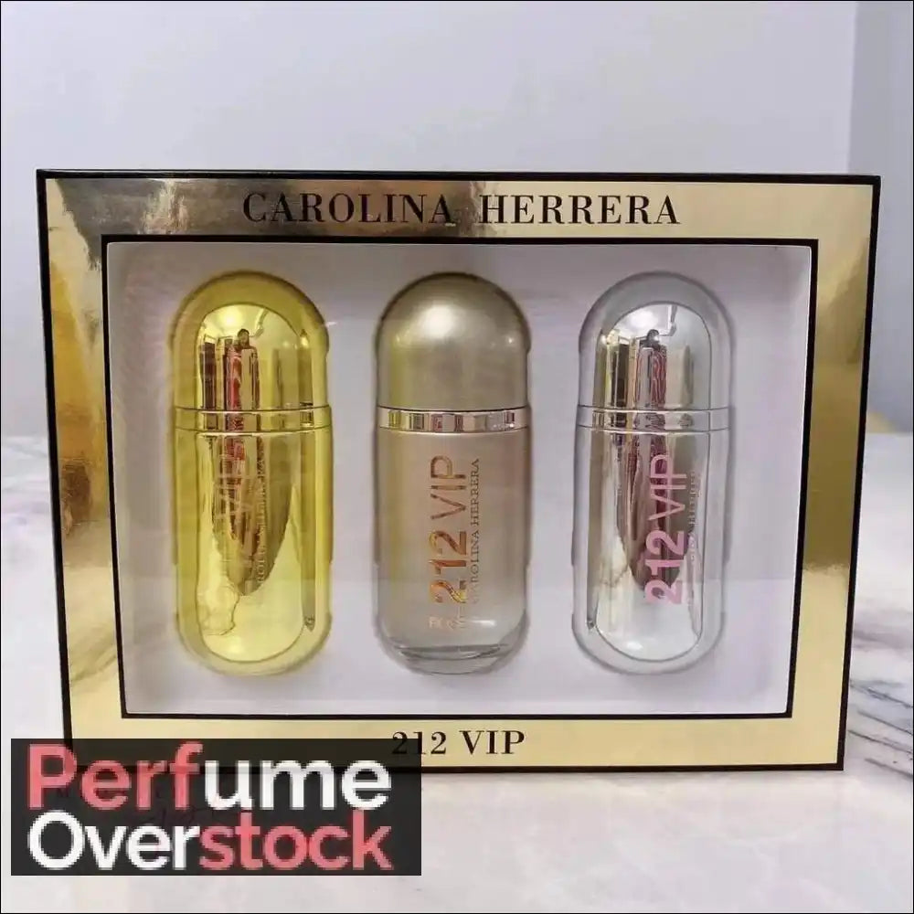 Carolina Herrera 212 Vip 3 in 1 Perfume Gift Set For Women - Perfume Set