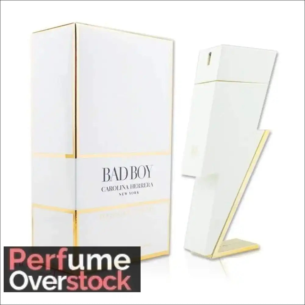 Carolina Herrera Bad Boy Men White Gold Floral 100ml EDT - Eau de Toilette