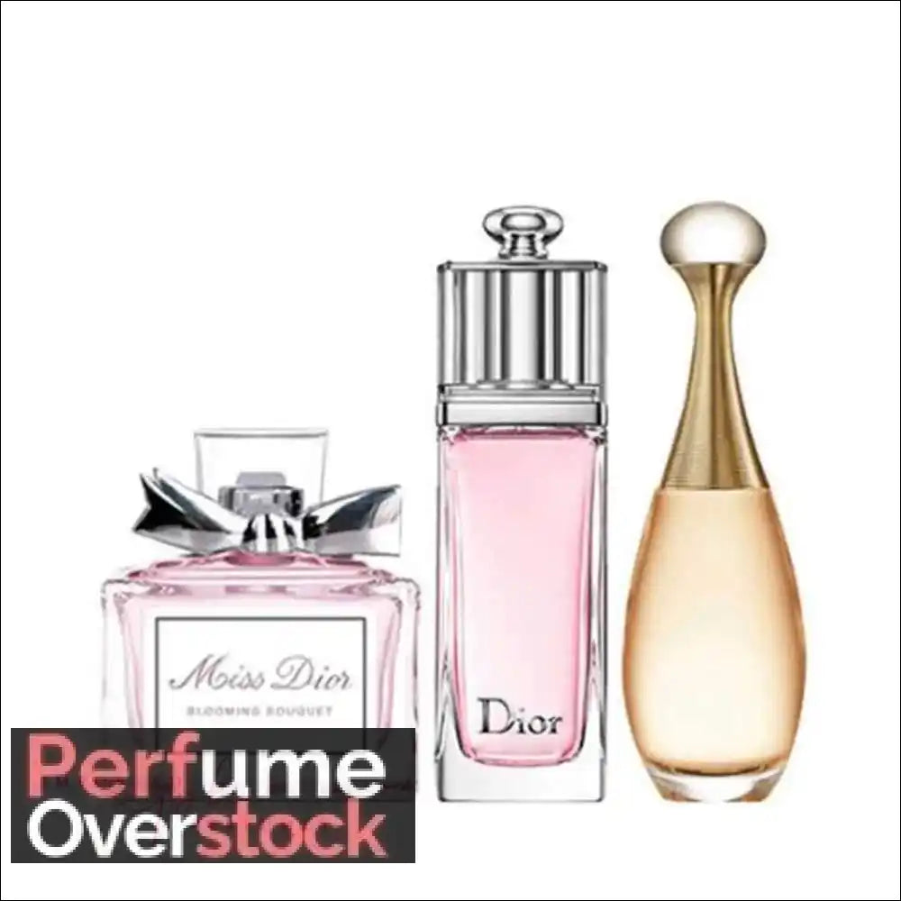 Christian Dior Fragrance 3 in 1 Gift Set For Women 30ml - Perfume Set