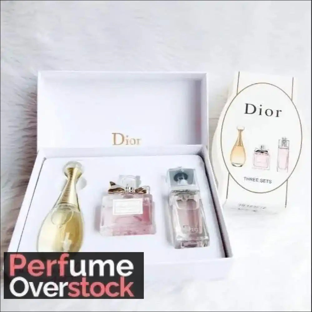 Christian Dior Fragrance 3 in 1 Gift Set For Women 30ml - Perfume Set