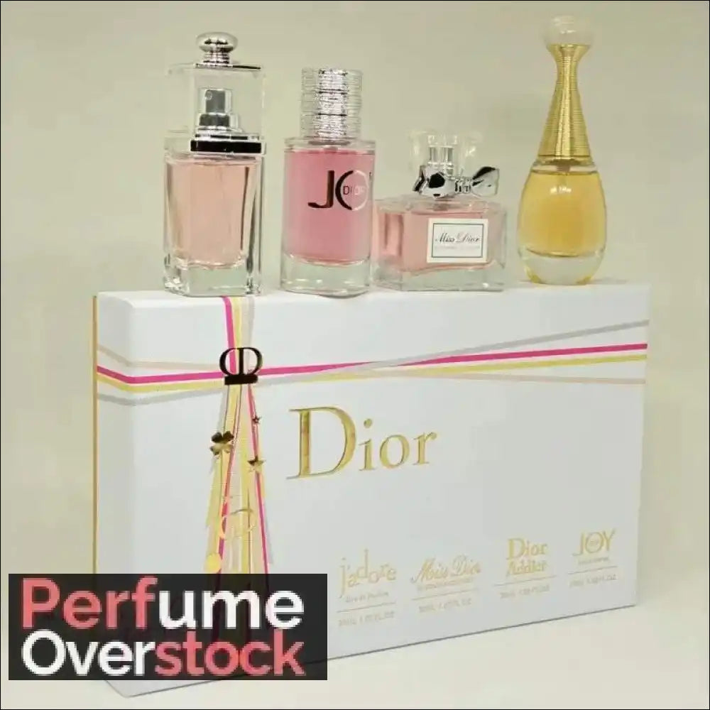 Christian Dior Fragrance Gift Set 4 in 1 Set For Women 30ml - Perfume Set