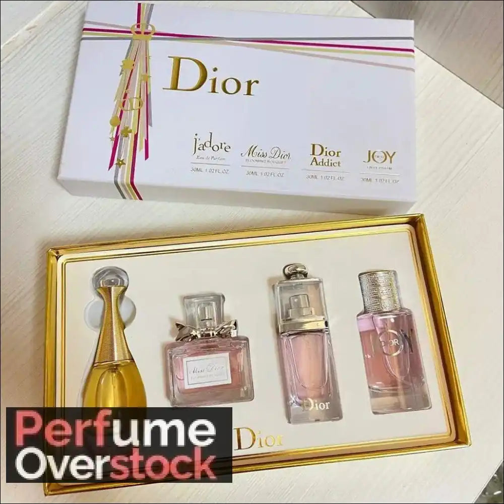Christian Dior Fragrance Gift Set 4 in 1 Set For Women 30ml - Perfume Set
