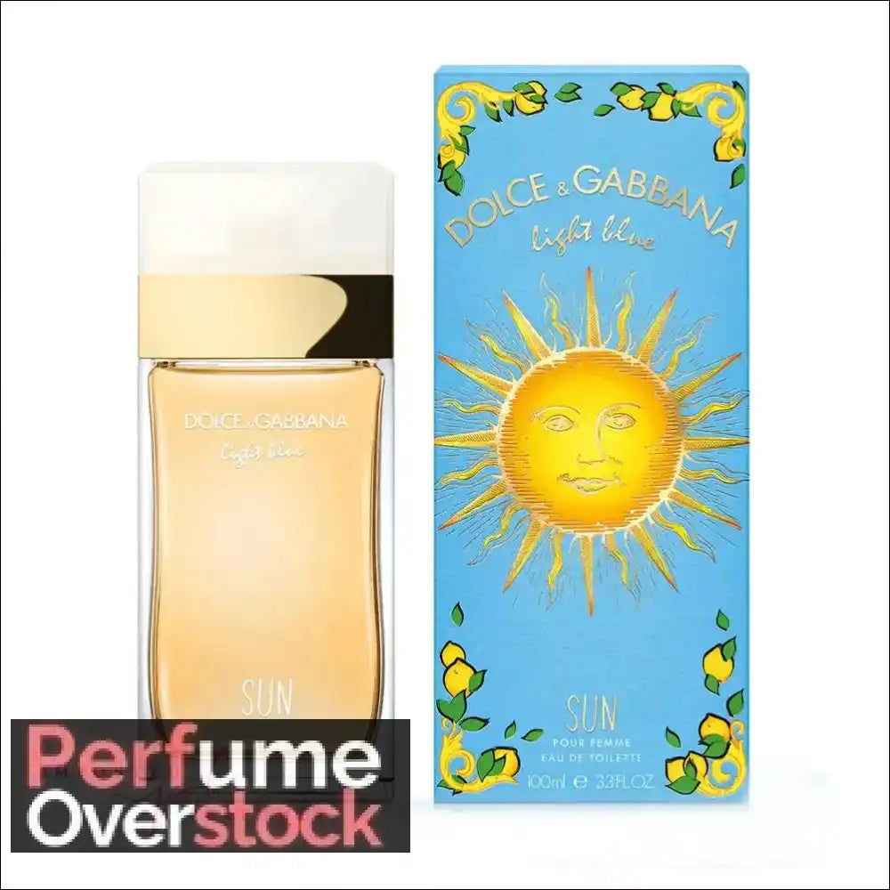 D&G Light Blue Sun Pour Femme EDT 100ml - Eau de Toilette