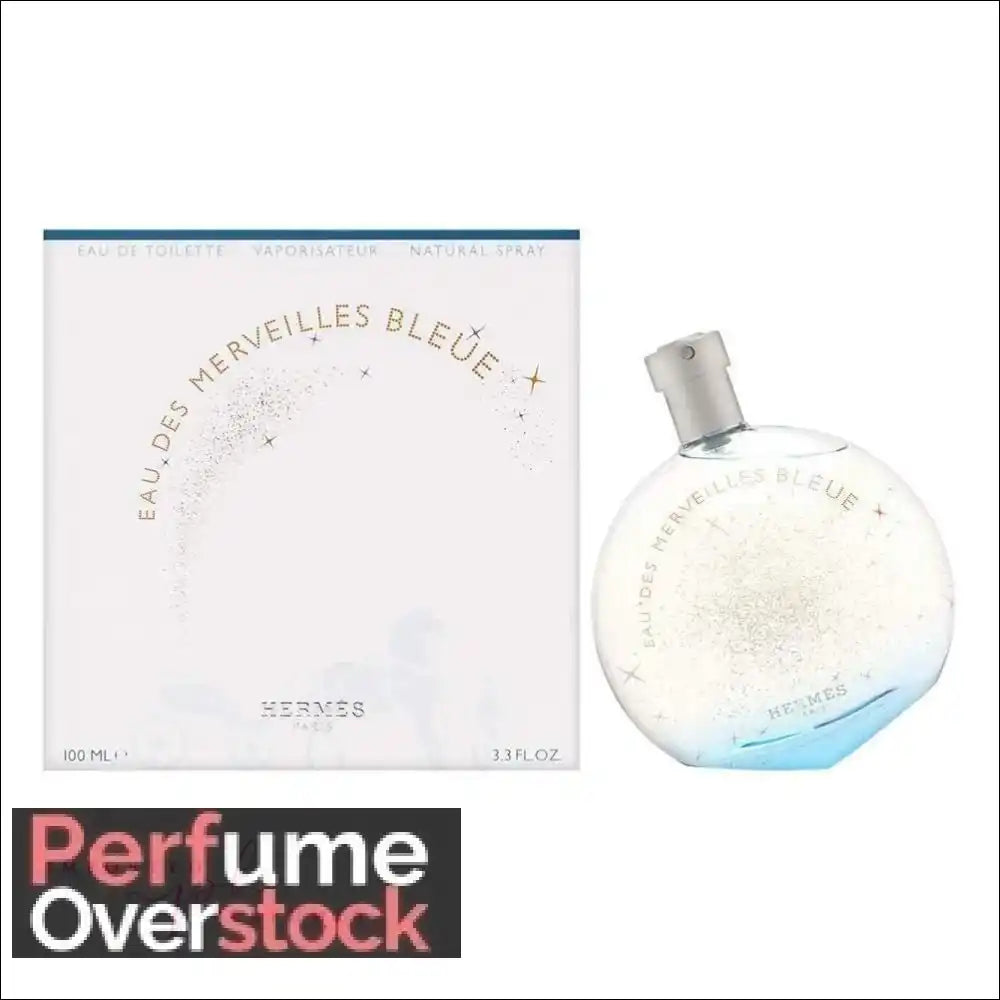 Hermes Eau Des Merveilles Bleue Eau De Toilette For Women 100ml - Eau de Toilette