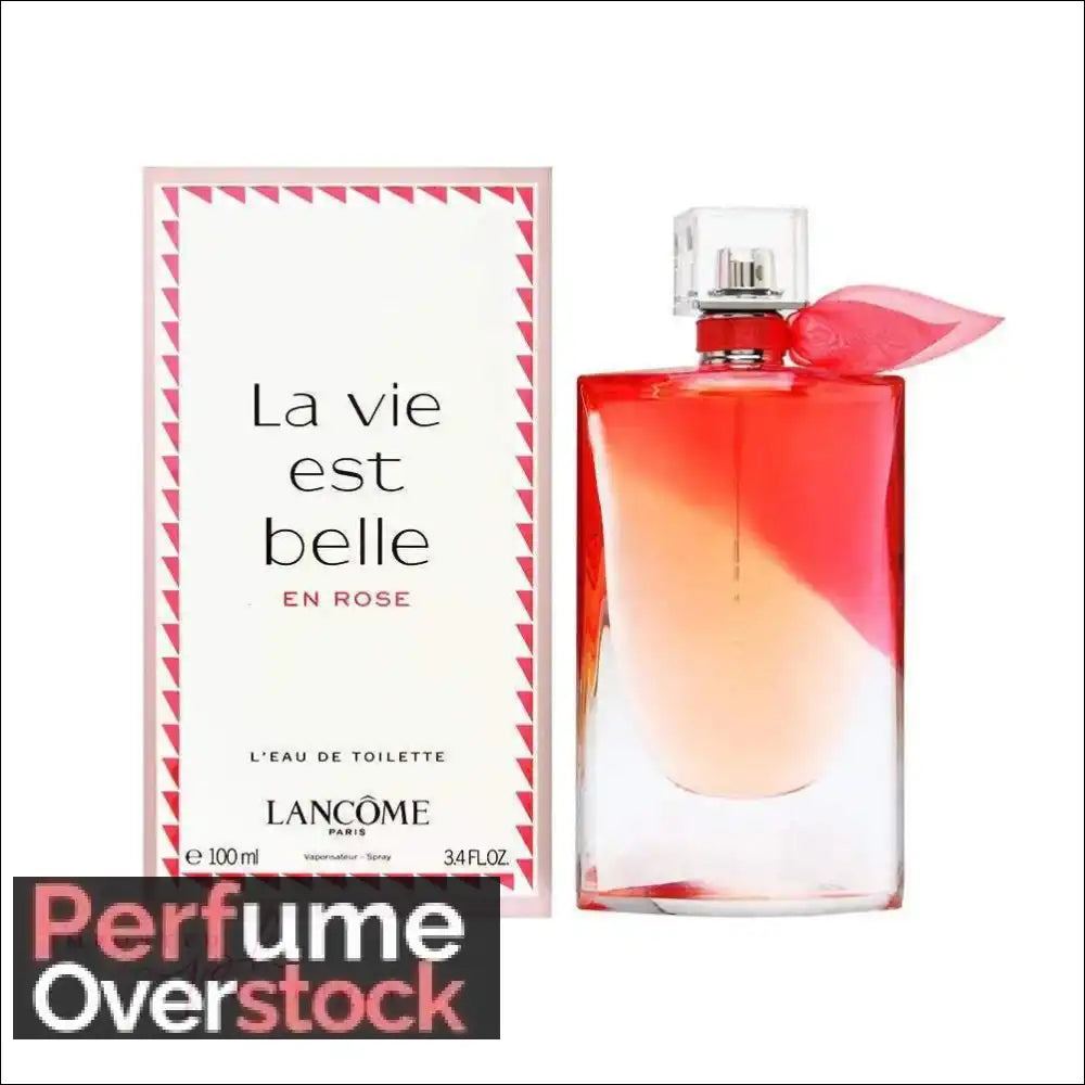 La Vie Est Belle En Rose by Lancome for Women 3.4 oz L’Eau de Toilette - Eau de Toilette