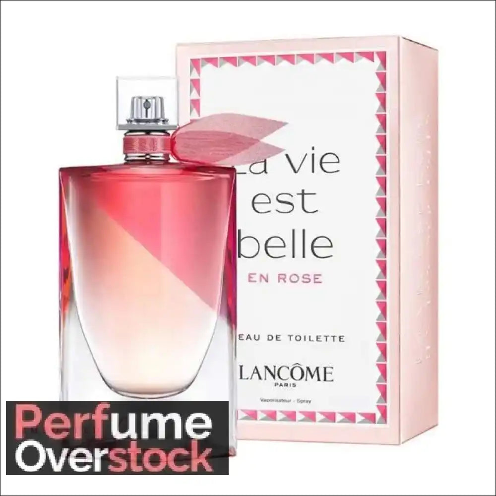 La Vie Est Belle En Rose by Lancome for Women 3.4 oz L’Eau de Toilette - Eau de Toilette