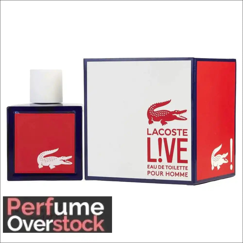 Lacoste L!VE Collection Eau de Toilette for Men 100ml - Eau de Toilette