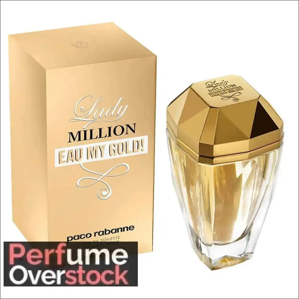 Lady Million Eau My Gold! By Paco Rabanne Eau de Toilette 100ml - Eau de Toilette