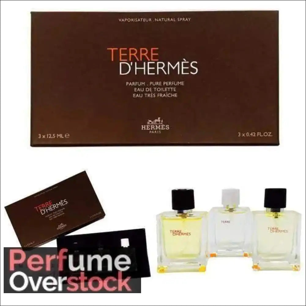 Terre D’ Hermes 3 in 1 Gift Set Perfume For Men - Gift Set