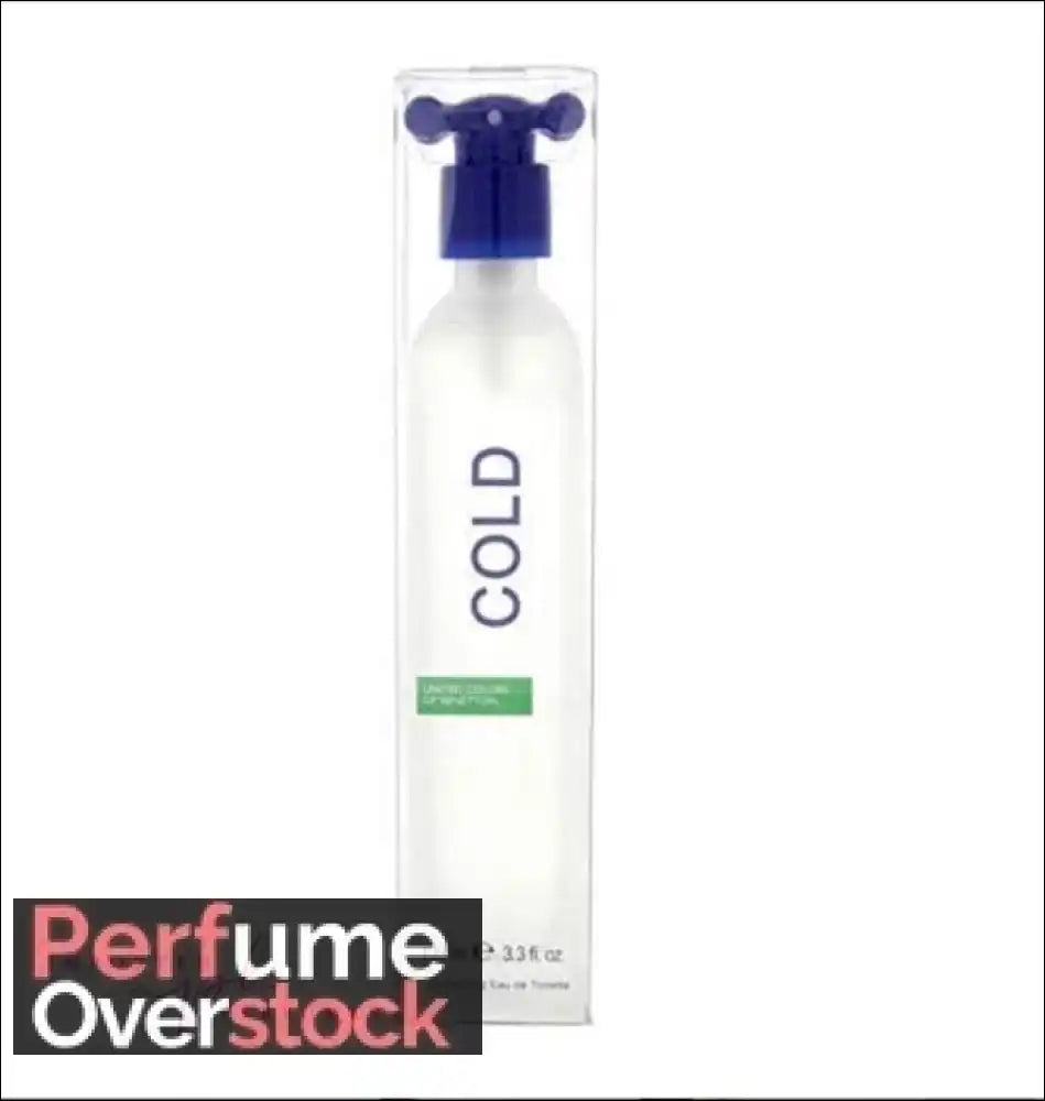 United Colors Of Benetton Cold Eau De Toilette For Men 100ml - Eau de Toilette
