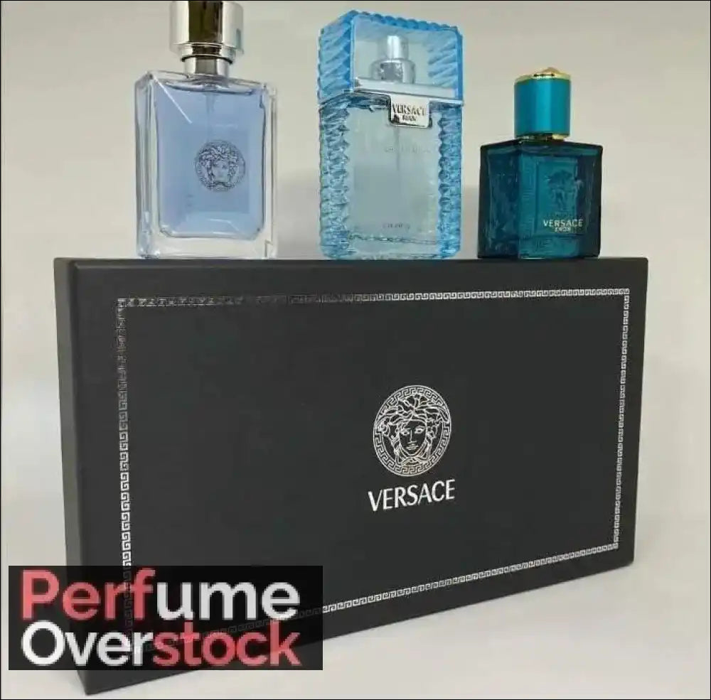 Versace 3 in 1 Gift Set For Men 30ml x 3pcs Box - Perfume Set