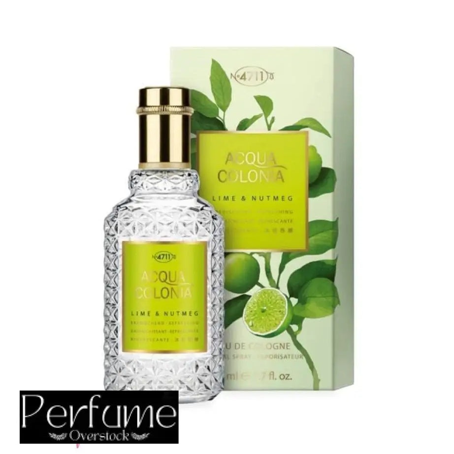 4711 Acqua Colonia Lime & Nutmeg Eau De Cologne Unisex 50ml