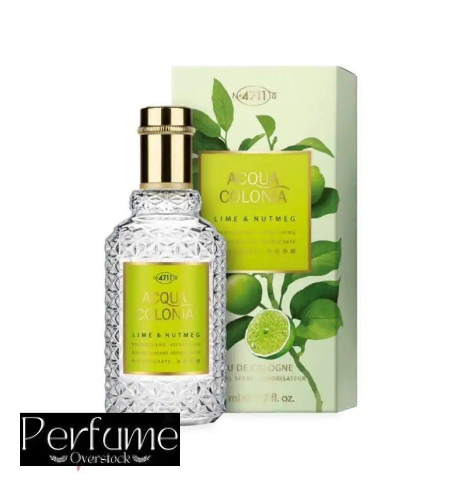 4711 Acqua Colonia Lime & Nutmeg Eau De Cologne Unisex 50ml