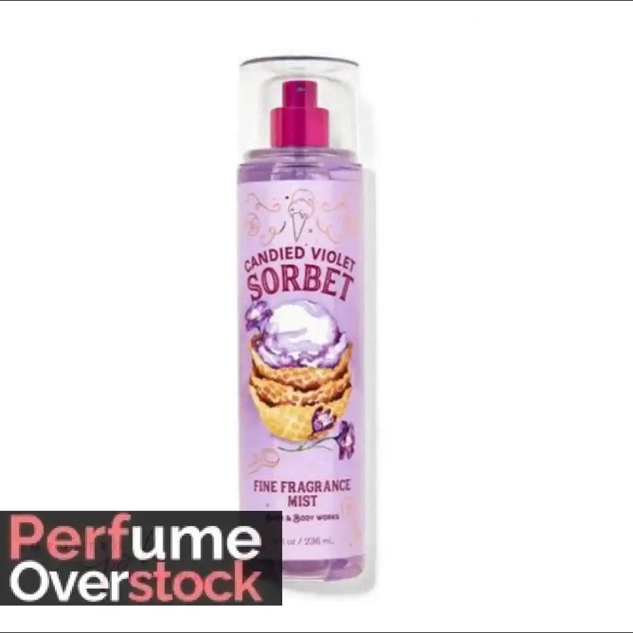 Bath and Body Works Fragrance Mist Candied Violet Sorbet Women 236ml - Perfume