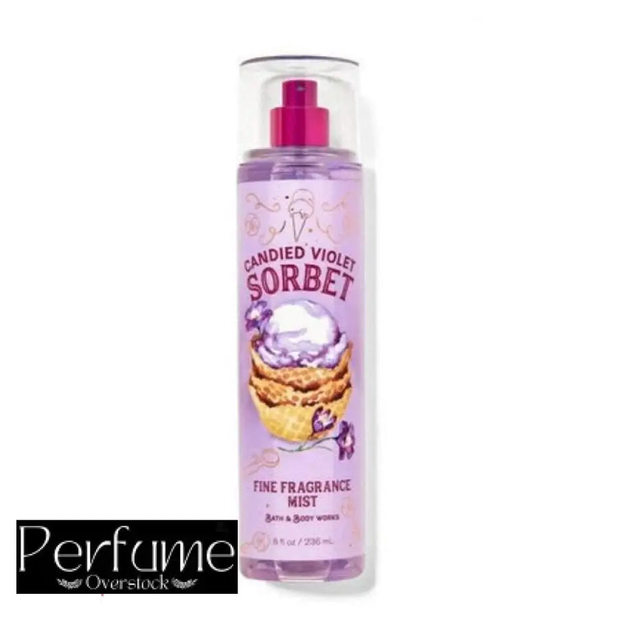 Bath and Body Works Fragrance Mist Candied Violet Sorbet Women 236ml Perfume & Cologne