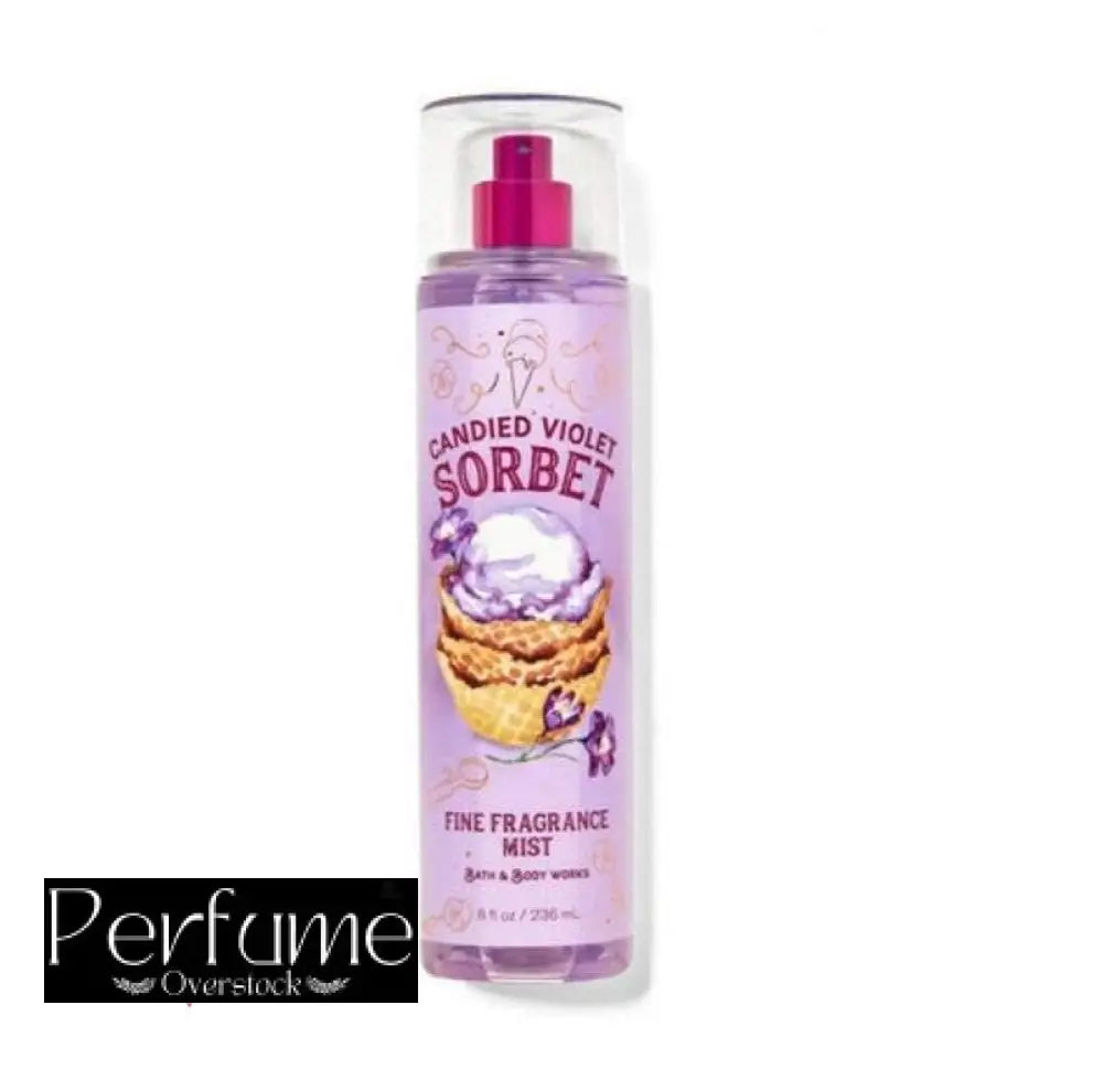 Bath and Body Works Fragrance Mist Candied Violet Sorbet Women 236ml Perfume & Cologne