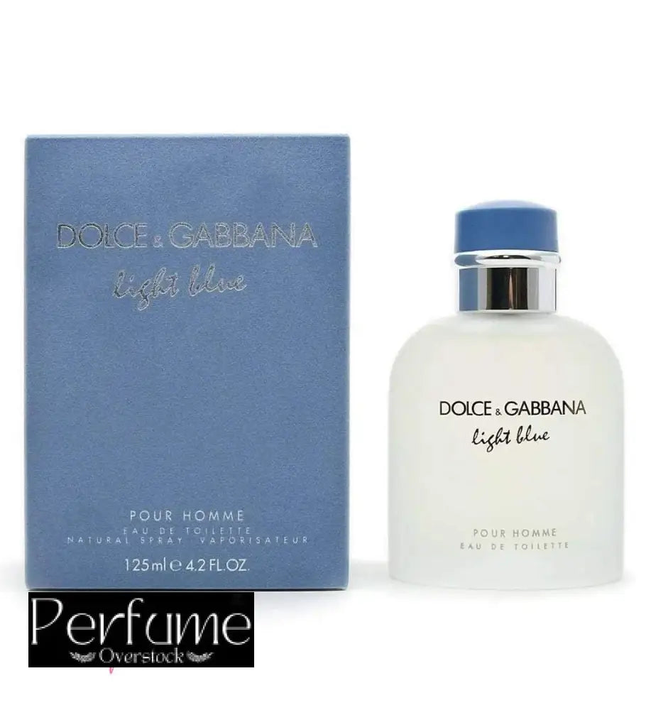 D&G Light Blue For Men By Dolce & Gabbana Eau De Toilette 125ml
