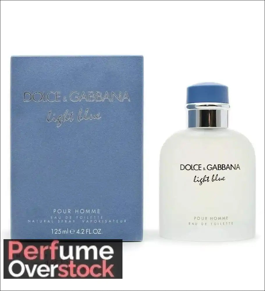 D&G Light Blue For Men By Dolce & Gabbana Eau De Toilette 125ml - Eau de Toilette