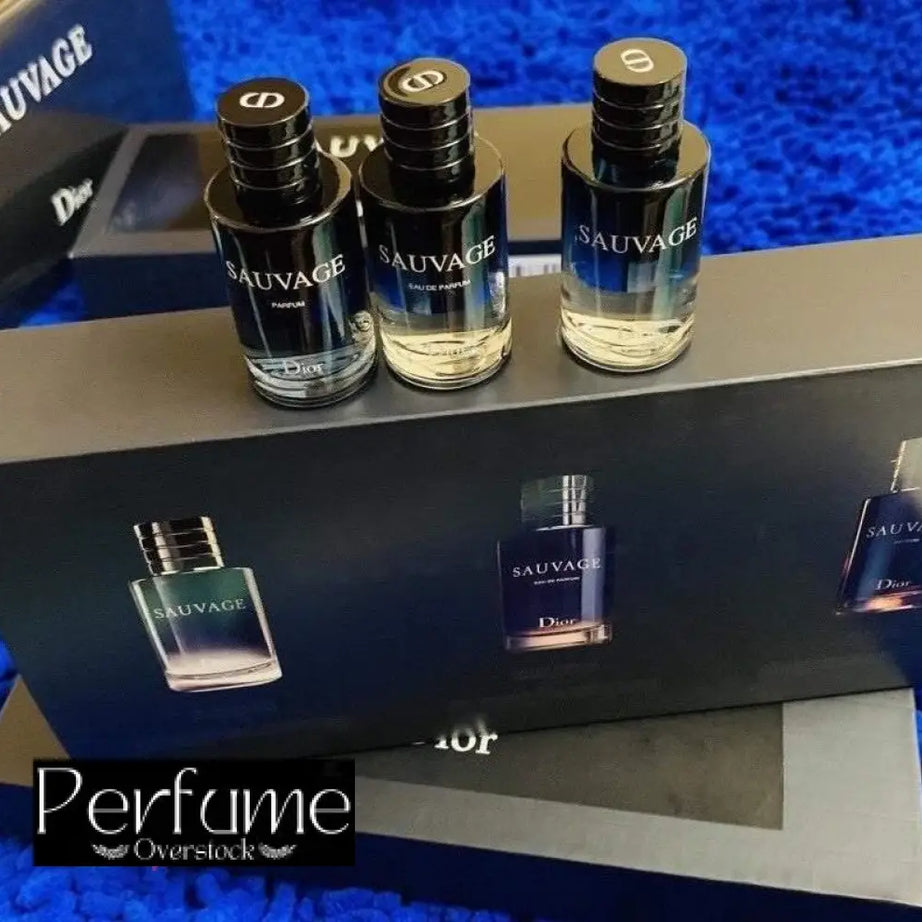 Dior Sauvage 3 in 1 Set For Men 30ml Each EDT