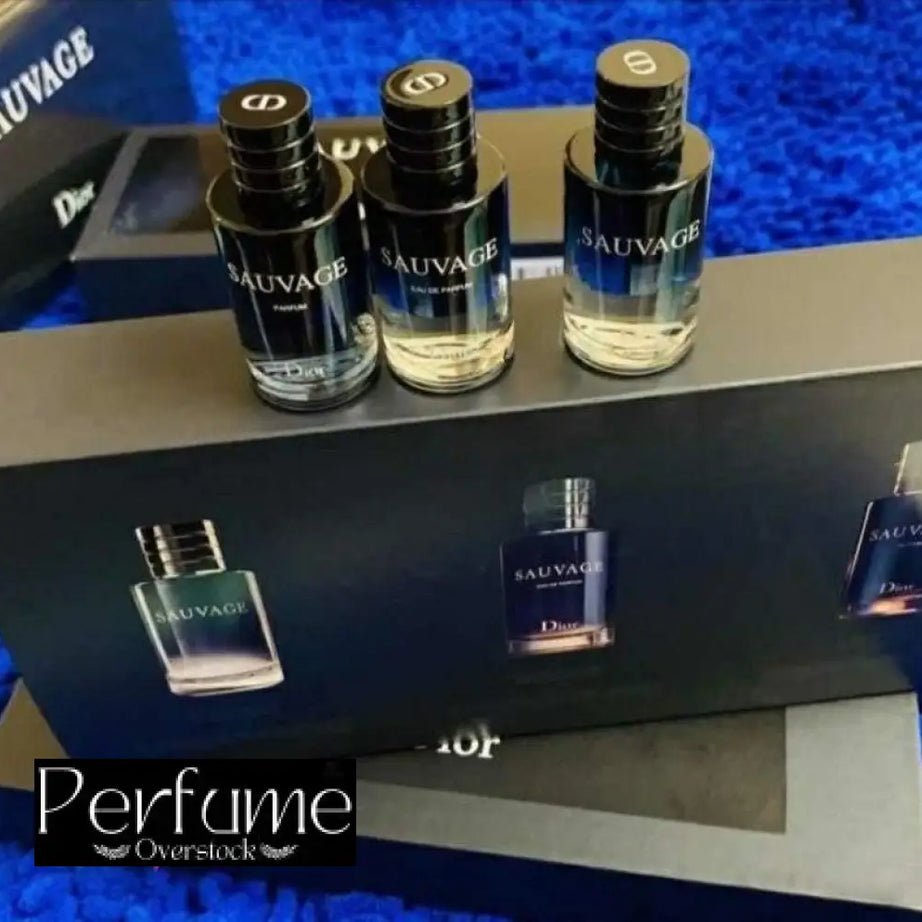 Dior Sauvage 3 in 1 Set For Men 30ml Each EDT