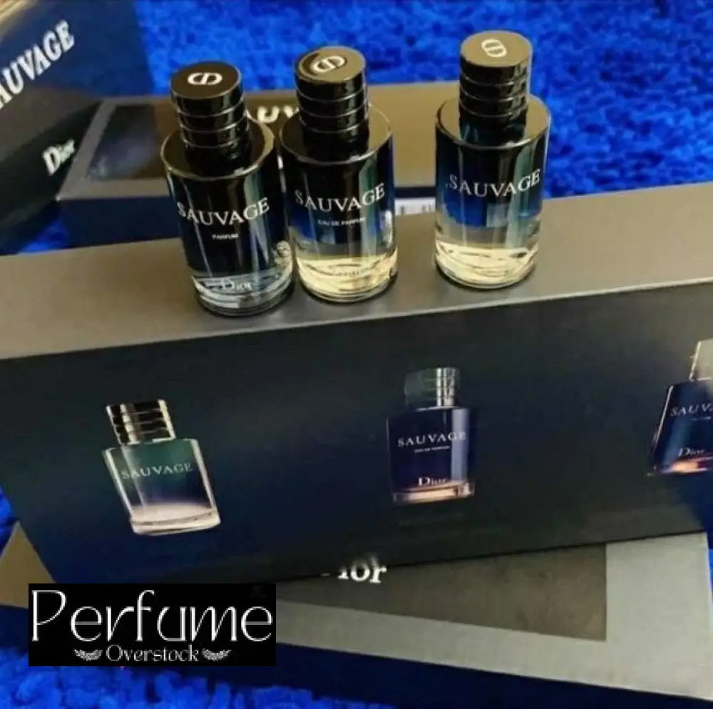 Dior Sauvage 3 in 1 Set For Men 30ml Each EDT