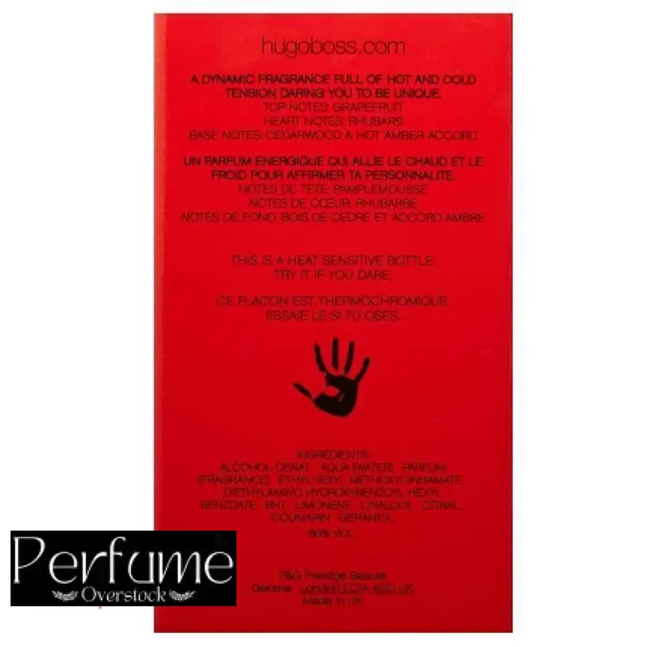 Hugo Boss Hugo Red Men EAU DE TOILETTE 150 ML