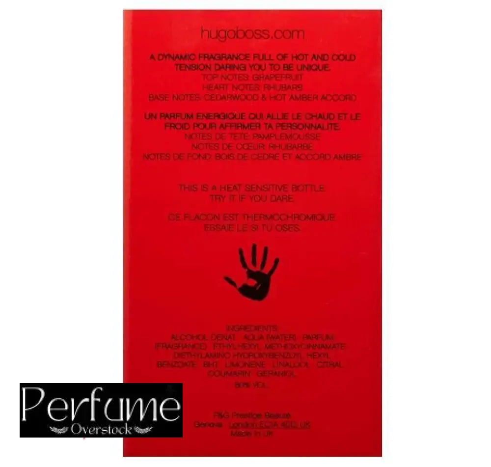 Hugo Boss Hugo Red Men EAU DE TOILETTE 150 ML