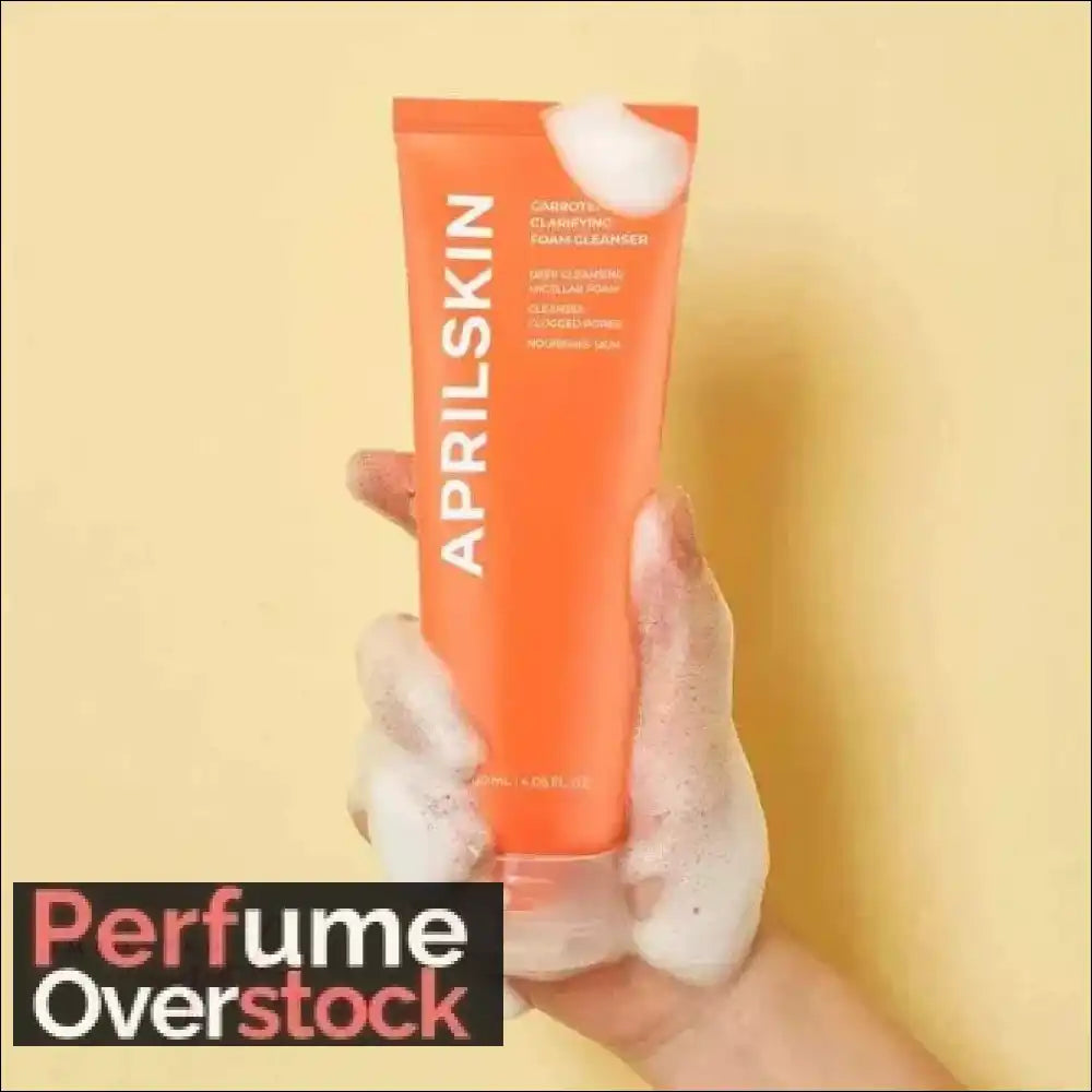 [🇰🇷 Korea 🇰🇷 ] APRILSKIN Carrotene Clarifying Foam Cleanser Cruelty Free 120ml - Skin Care