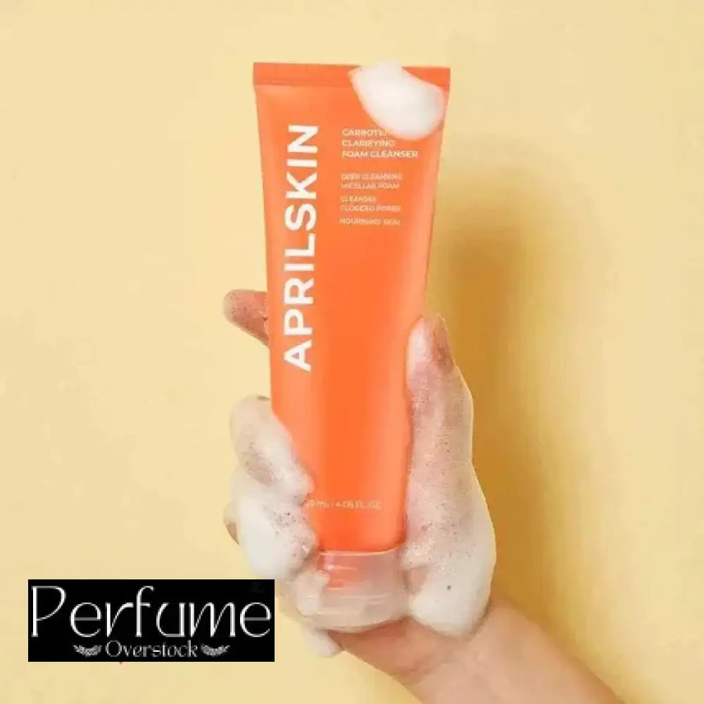 [🇰🇷 Korea 🇰🇷 ] APRILSKIN Carrotene Clarifying Foam Cleanser Cruelty Free 120ml Skin Care