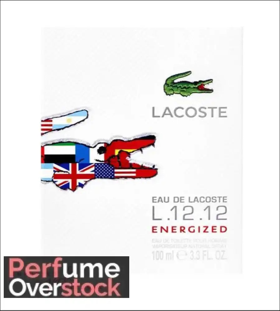 Lacoste L.12.12 Energized Men’s Eau de Toilette 100ml - Eau de Toilette