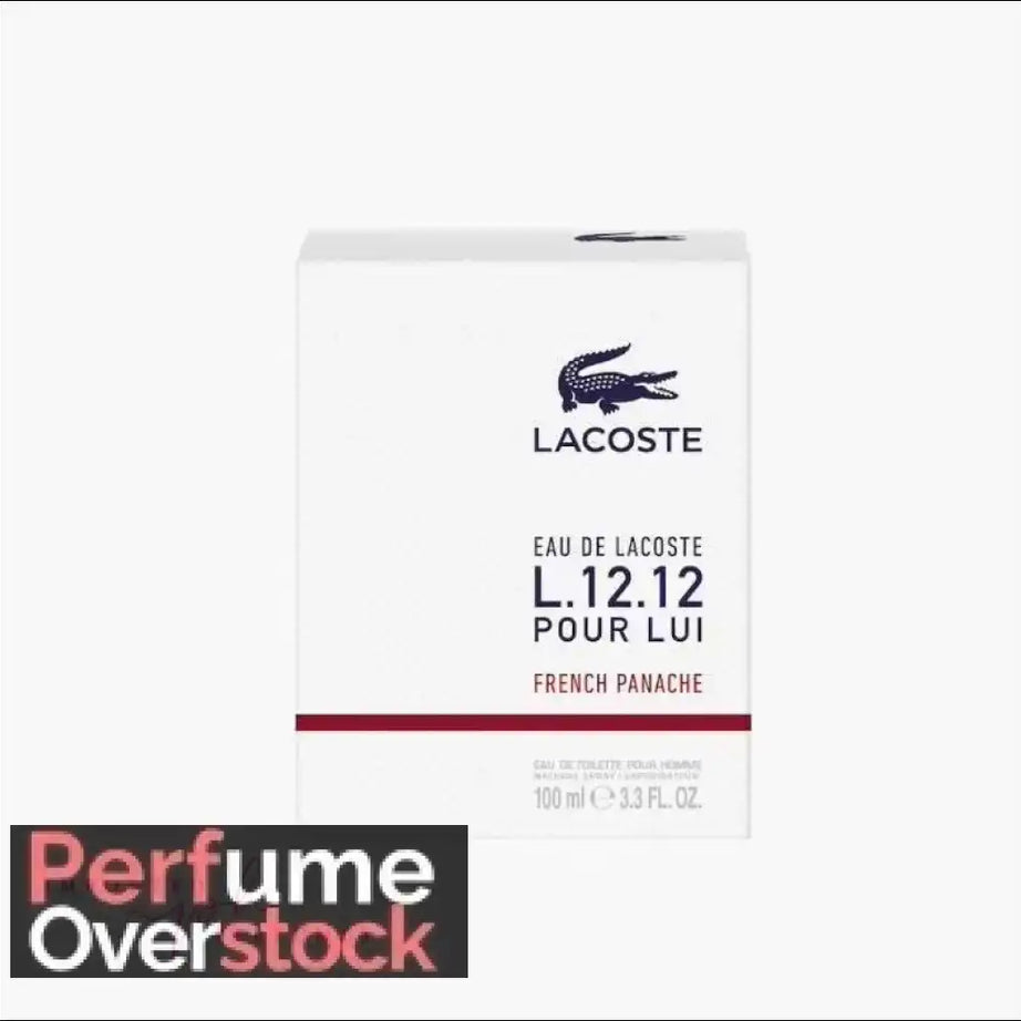 Lacoste L.12.12 French Panache Pour Lui Eau de Toilette For Men 100ml - Eau de Toilette