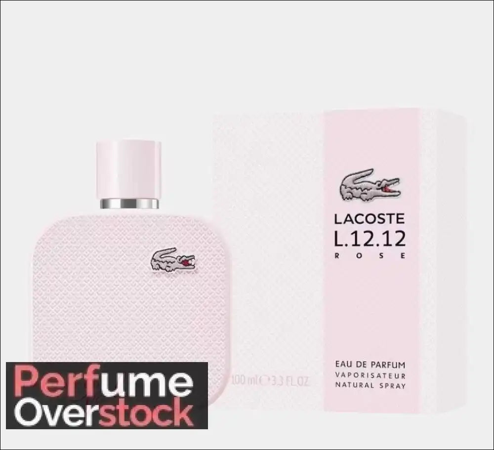 Lacoste L.12.12 Rose Eau De Parfum For Her 100ml - Eau de Parfum