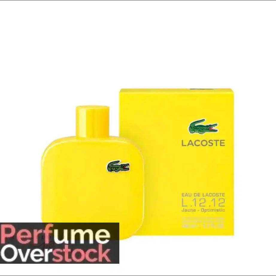 Lacoste L.12.12 Yellow Jaune Pour Lui Eau de Toilette 100ml For Men - Eau de Toilette