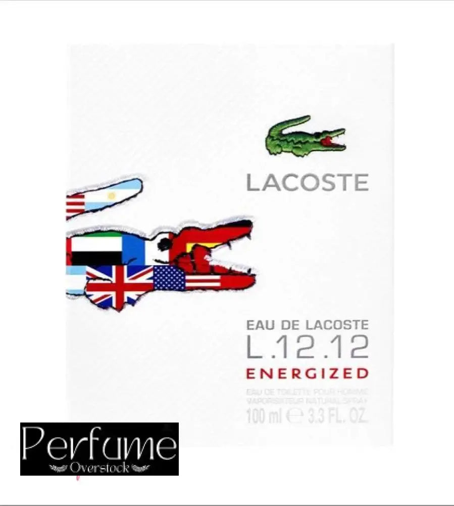 Lacoste L.12.12 Energized Men’s Eau de Toilette 100ml