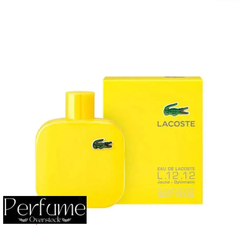 Lacoste L.12.12 Yellow Jaune Pour Lui Eau de Toilette 100ml For Men
