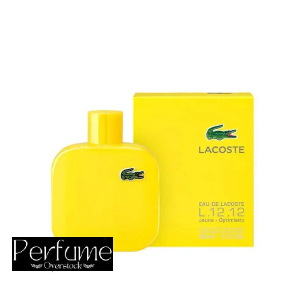 Lacoste L.12.12 Yellow Jaune Pour Lui Eau de Toilette 100ml For Men