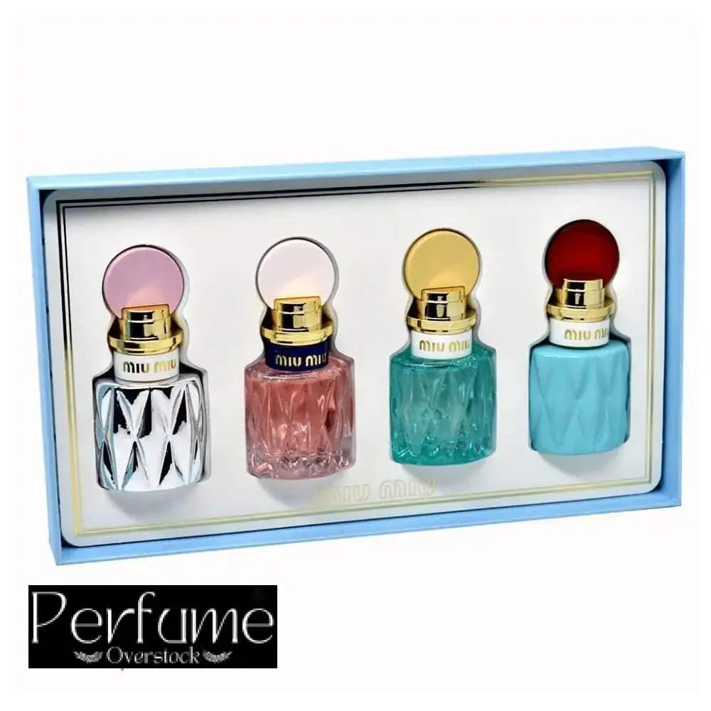 Miu Miu 4 in 1 Gift Set For Women 4x30ml Gift Package