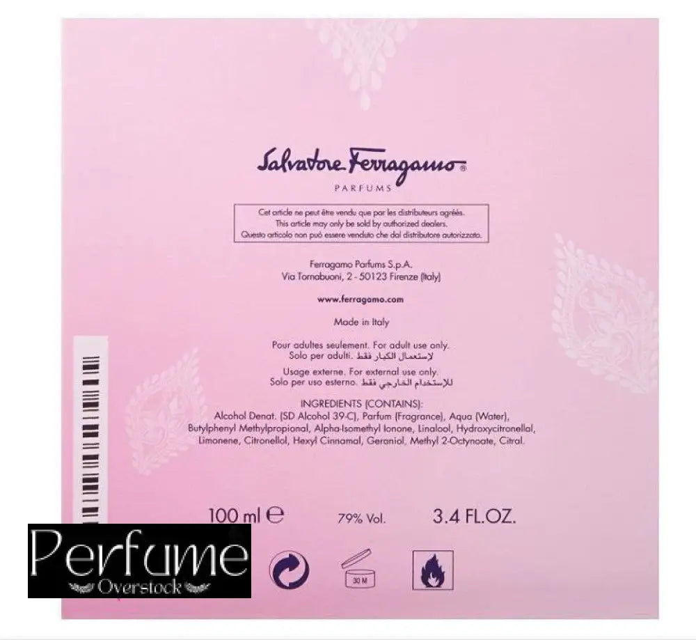 Salvatore Ferragamo Incanto Heaven Eau De Parfum Women 100ml