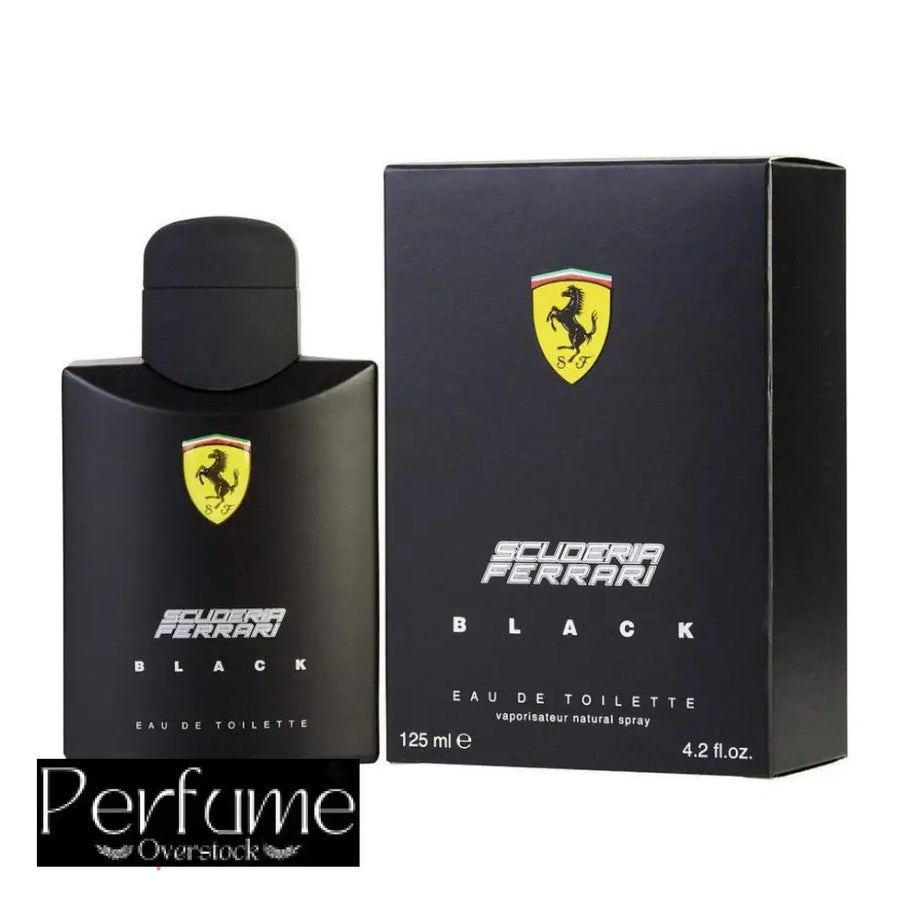 Scuderia Ferrari Black Eau De Toilette For Men 125ml