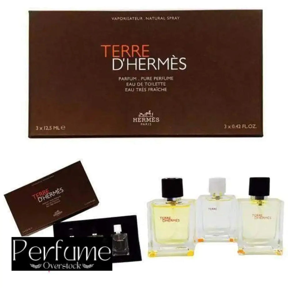 Terre D’ Hermes 3 in 1 Gift Set Perfume For Men