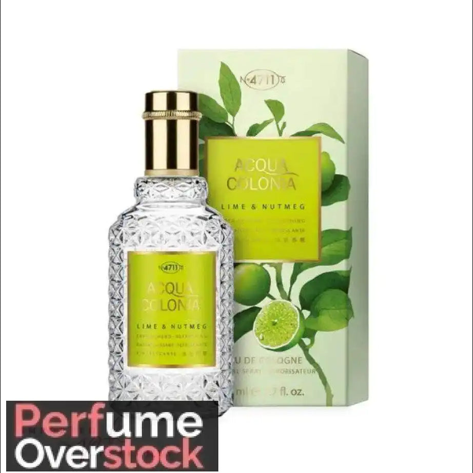 [TESTER] 4711 Acqua Colonia Lime & Nutmeg Eau De Cologne Unisex 50ml - Eau de Cologne