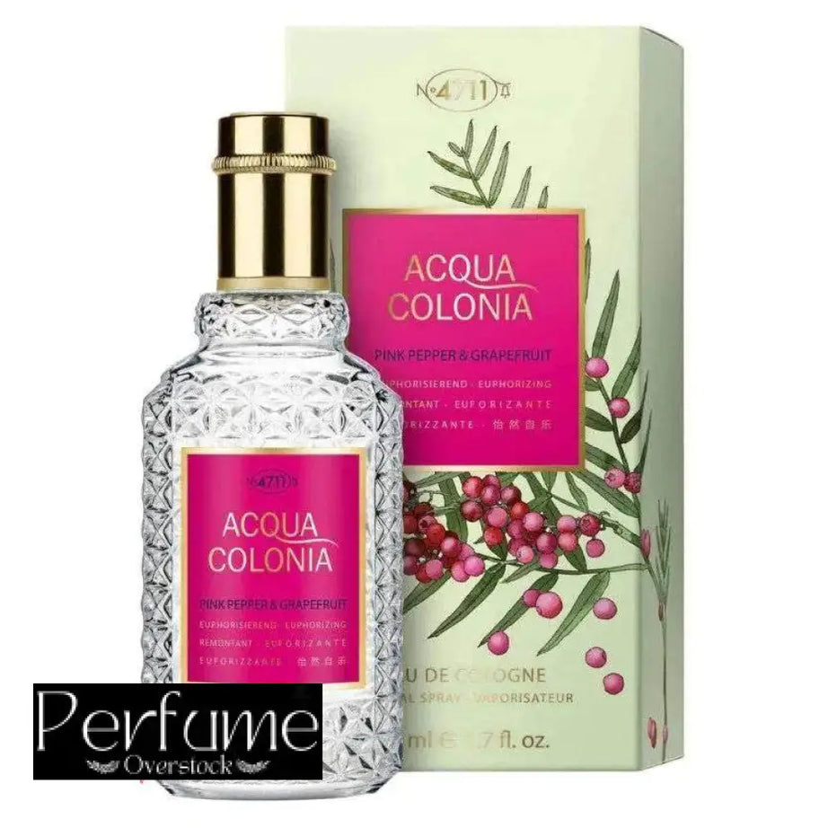 [TESTER] 4711 Acqua Colonia Pink Pepper & Grapefruit Unisex 50ml Perfume & Cologne