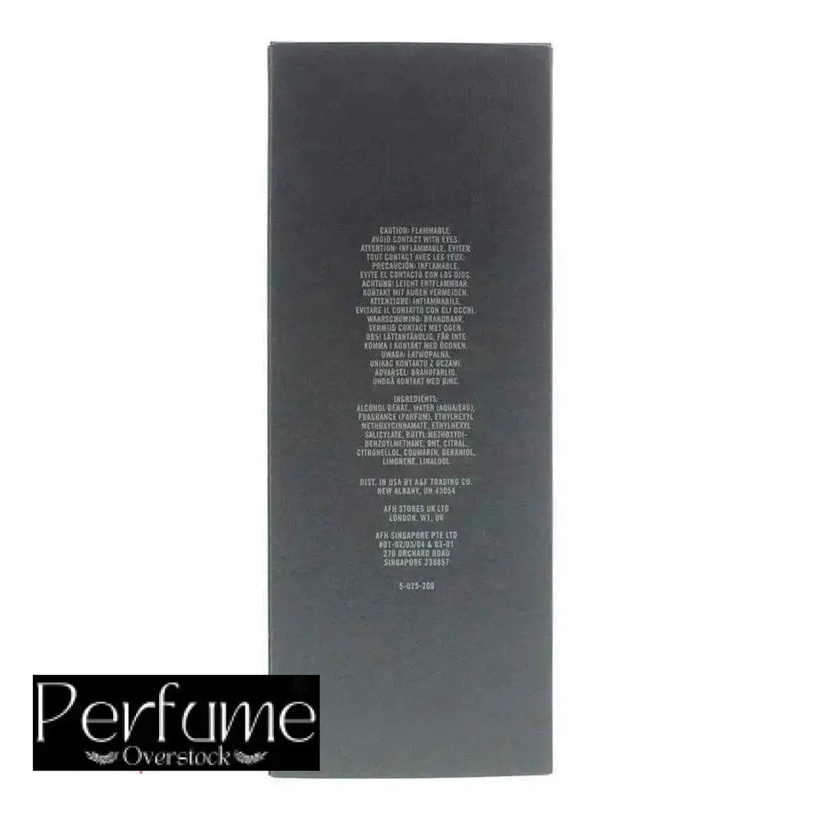 [TESTER] Abercrombie & Fitch Fierce Men Eau De Cologne 100ml Perfume & Cologne