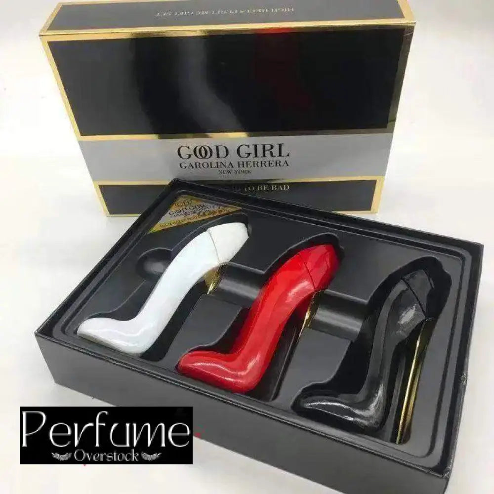 [TESTER] Carolina Hererra Good Girl High Heels 3x Gift Set For Women Perfume & Cologne